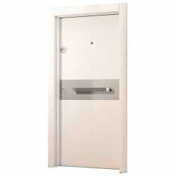 Блиндирана врата Старлайф CR03 HG White / Chrome