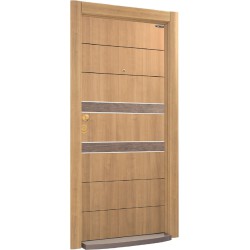 Блиндирана врата Италиански стил L 611 ABD Cherry / Dark Antique